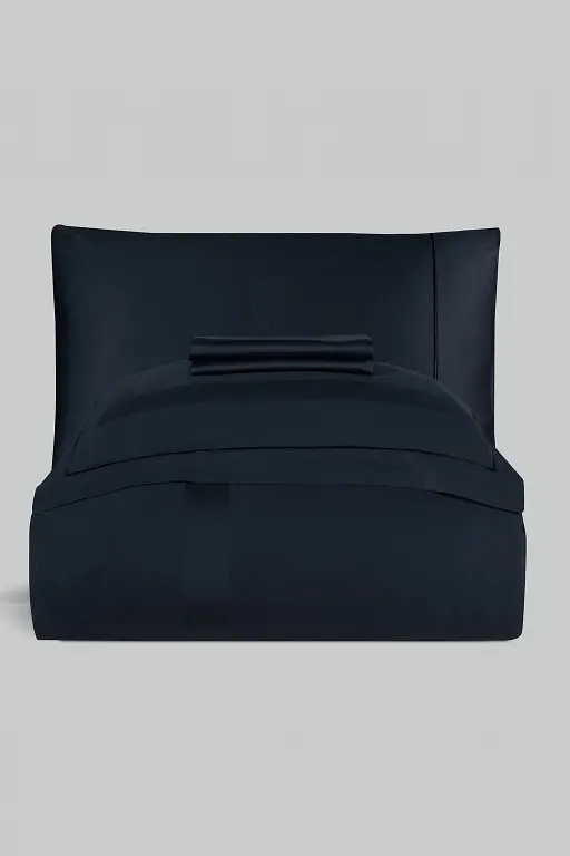 Постільна білизна Mona Montova Navy Blue Сатин Делюкс La Romano pbe0051965 - фото 6