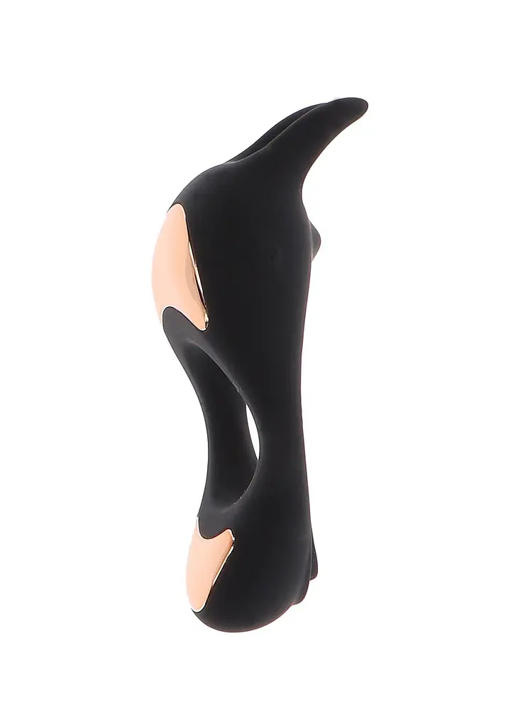 Ерекційне кільце ToyJoy Ivy Lotus C-Ring, 10 см (чорний) - фото 2