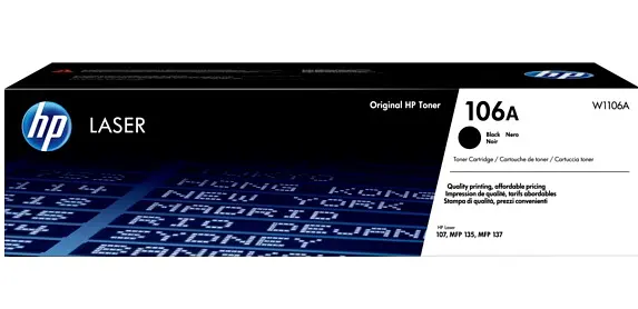 Картридж HP 106A LJ M107a/107r/107w/135a/135r/135w/137fnw Black 1000 стор teh0015668 - фото 2