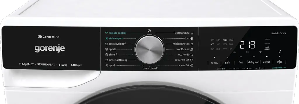 Пральна машина Gorenje (WNS14A4TWIFI) - фото 9