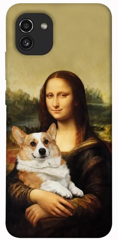 TPU чохол Demsky Mona corgi для Samsung Galaxy A03