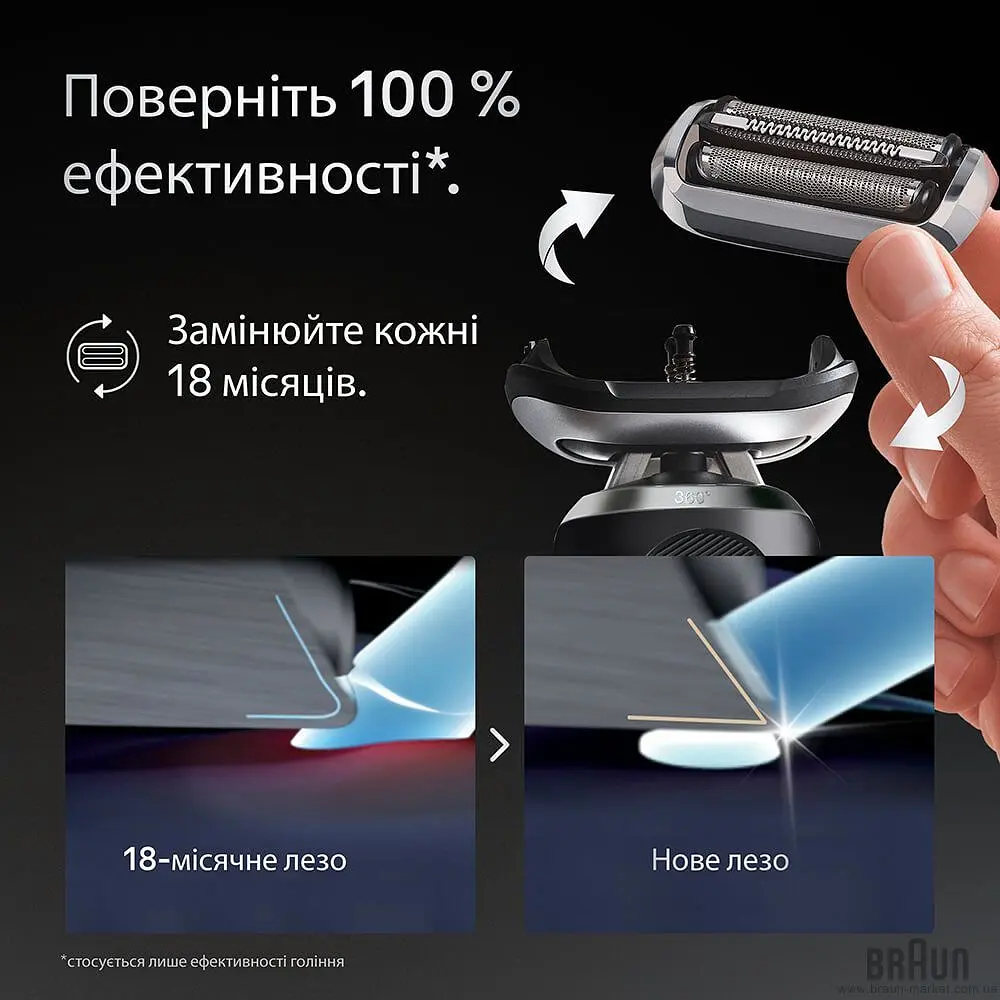 Бритвений блок BRAUN Series 7 74S - фото 4