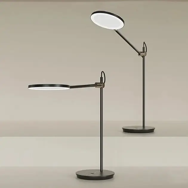 Лампа настольная Yeelight R&amp;W Desk lamp YLYTD-0026 черно-золотая - фото 6