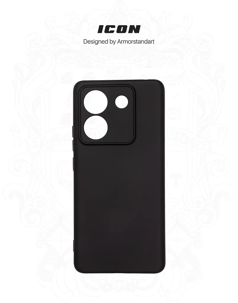 Чехол ArmorStandart ICON для Xiaomi Poco M7 Pro 5G Camera cover Black (ARM83147) - фото 3