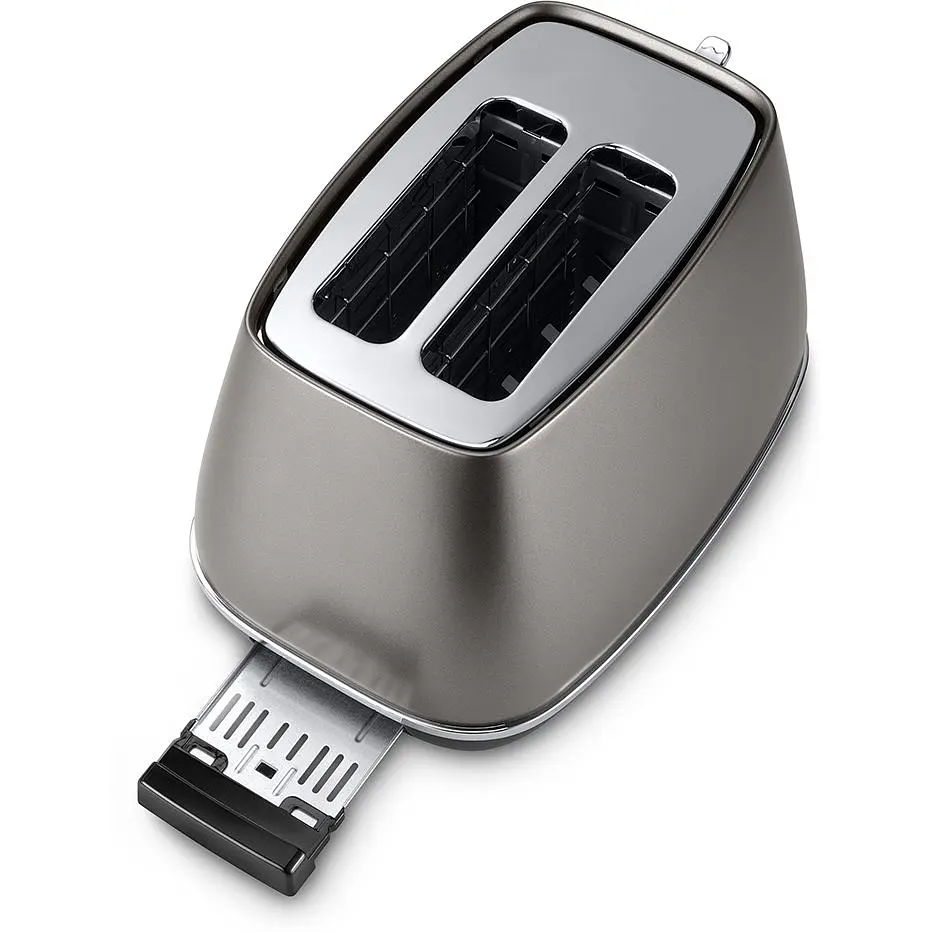 Тостер DeLonghi CTIN 2103 TB Distinta Titanium (00000026096) - фото 5