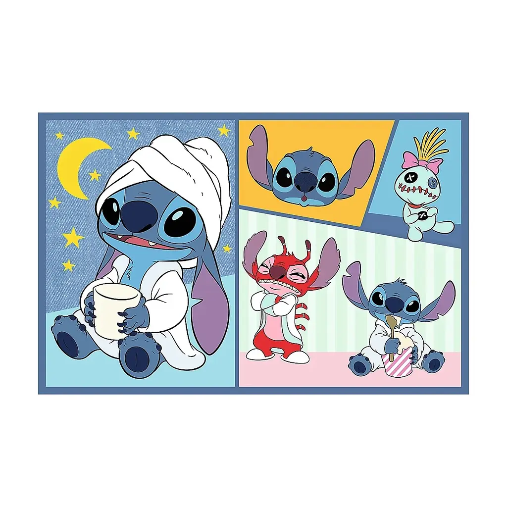 Пазл Trefl Lilo&Stitch Зі Стічем не нудно 2x70 (5900511344448) - фото 2