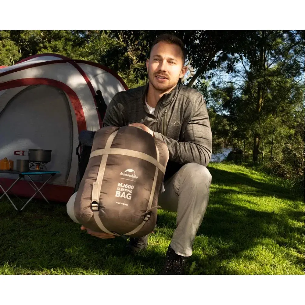 Спальний мішок Naturehike MJ 600 CNK2300SD014 Brown - фото 4