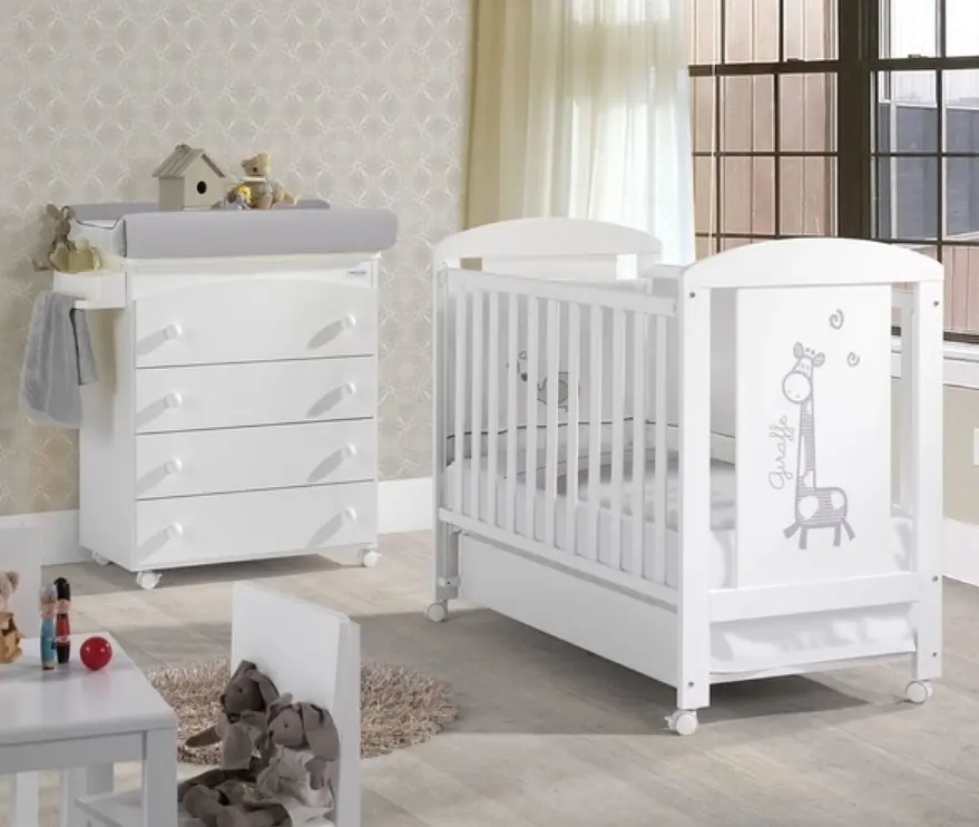Детская кроватка Micuna Sabana White, 120х60 см, белый (SABANA WHITE) - фото 3