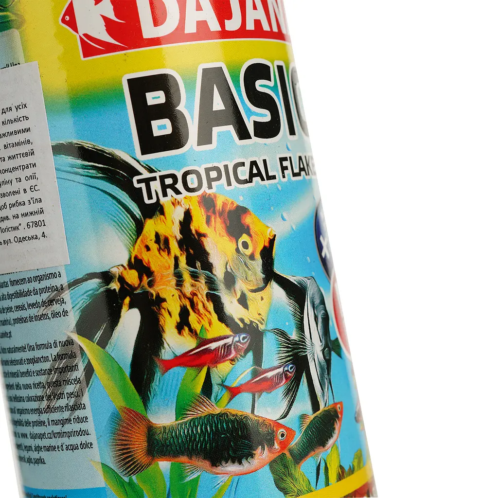 Корм Dajana Tropica Basic для всіх видів акваріумних риб у пластівцях 50 г - фото 3