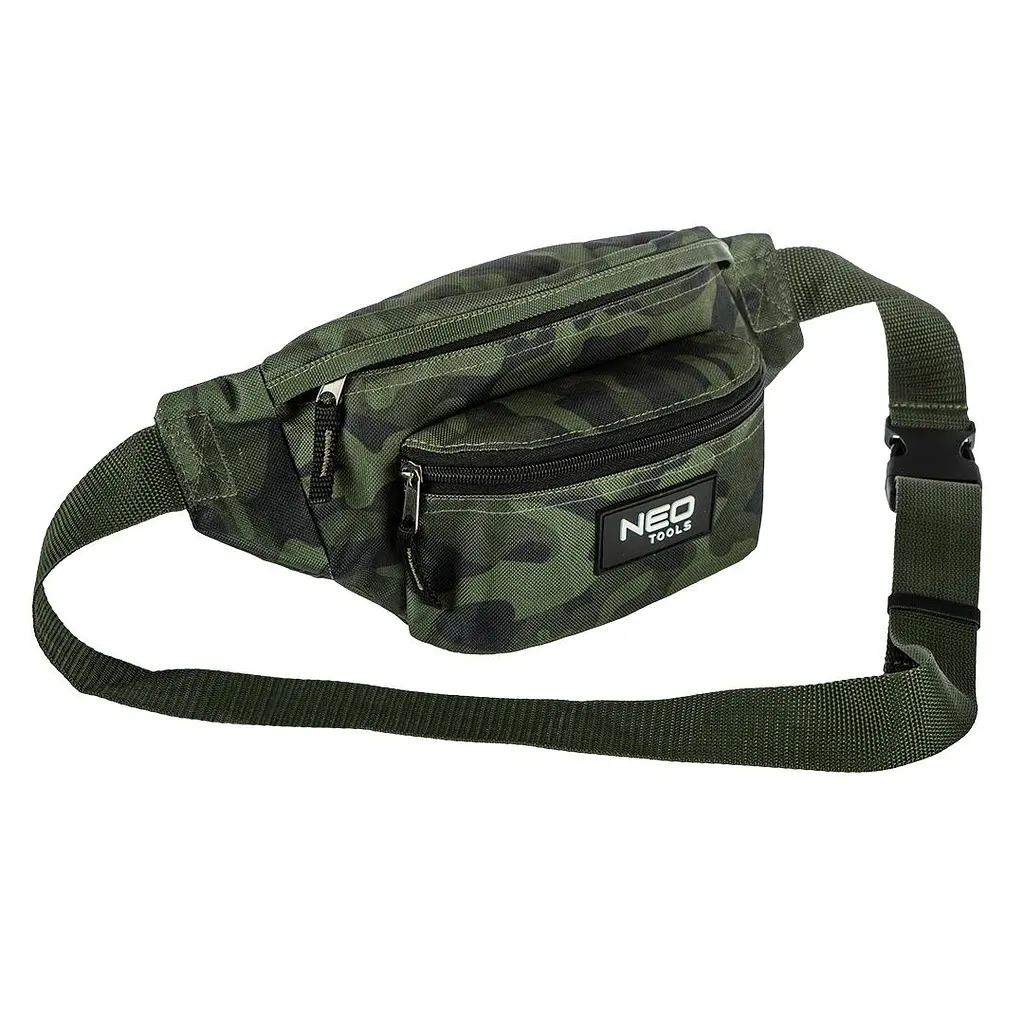 Сумка на пояс Camo, поліестер 600D, посилена, камуфляж Neo Tools hoz0012780 - фото 2