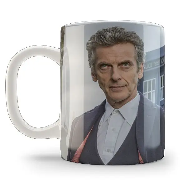 Кружка GeekLand Doctor Who Двенадцатый Врач DW.02.068 330 мл белая - фото 2
