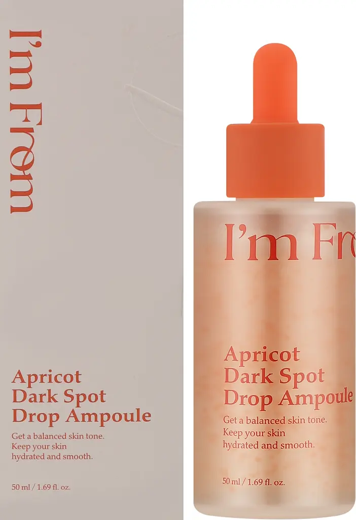 Ампула для устранения темных пятен с абрикосом I`m from Apricot Dark Spot Drop Ampoule 50 мл - фото 3