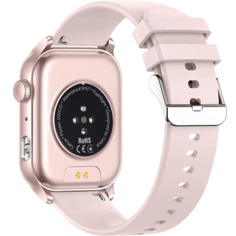 Смарт-годинник Gelius GP-SW015 Amazwatch Light Pink (2099901012739) - фото 5