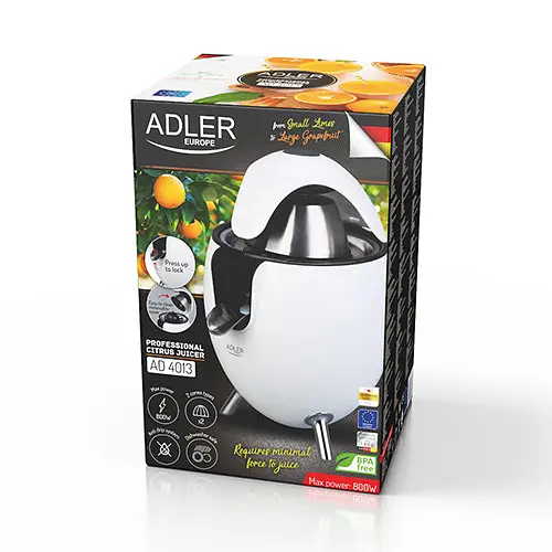 Соковитискач для цитрусових Adler AD 4013 white - фото 10