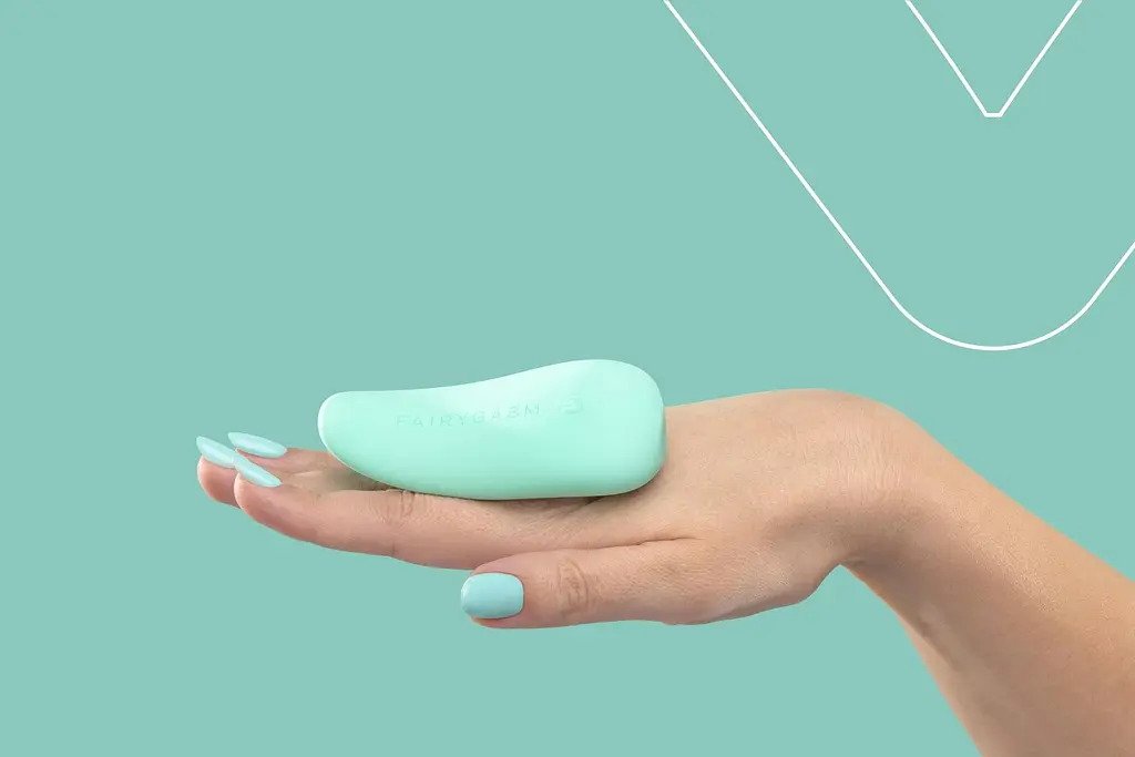 Вібратор FairyGasm ThrillLeaf 9.8 см зелений - фото 2