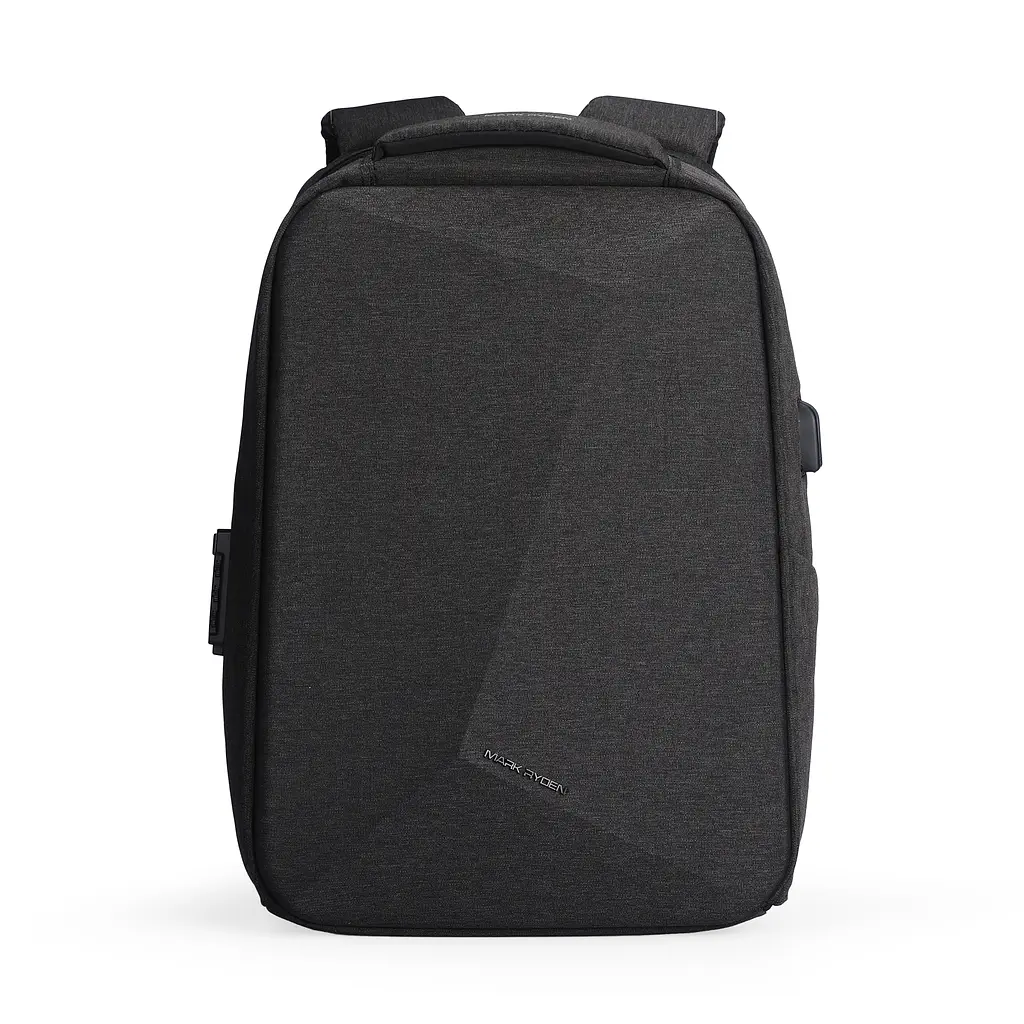 Рюкзак міський для ноутбука 15.6" Mark Ryden 9405 з USB та дощовиком 20л Black (18665) - фото 3