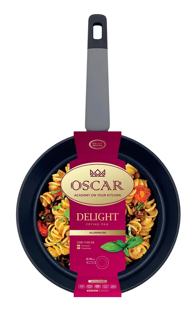 Сковорода Oscar Delight 20 см kuh0016797 - фото 2