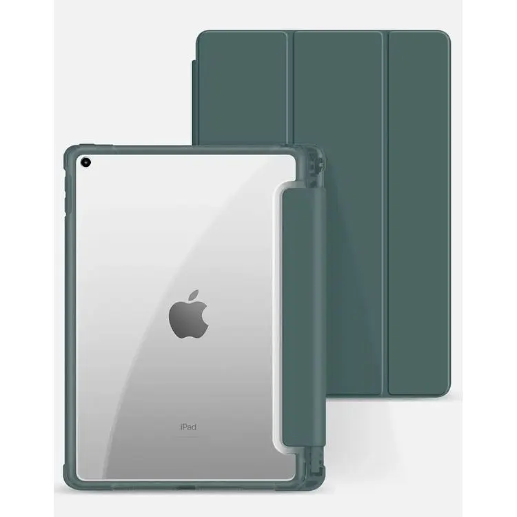 Чохол-книжка BeCover Soft Edge з кріпленням Apple Pencil для Apple iPad 10.2 2019/2020/2021 Dark Green (706811) - фото 2