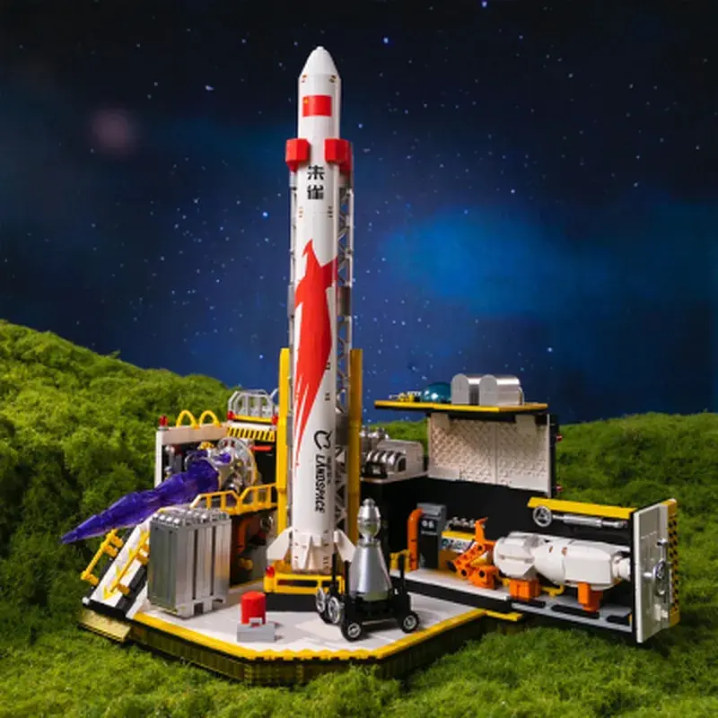 Конструктор Pantasy Joyside Series LANDSPACE - Лабораторія космічної ракети мрії без фігурок (11023) - фото 2