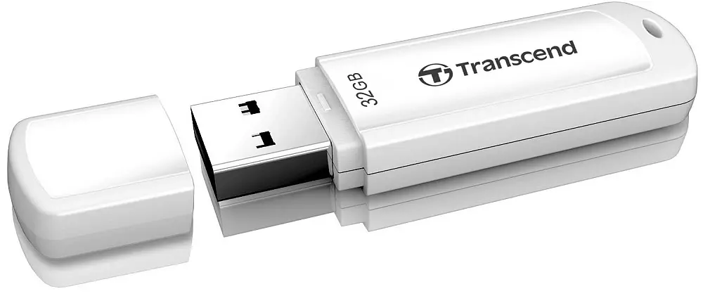 Flash Drive JetFlash 730 32 GB USB 3.1 White (TS32GJF730) Transcend teh0023326 - фото 2
