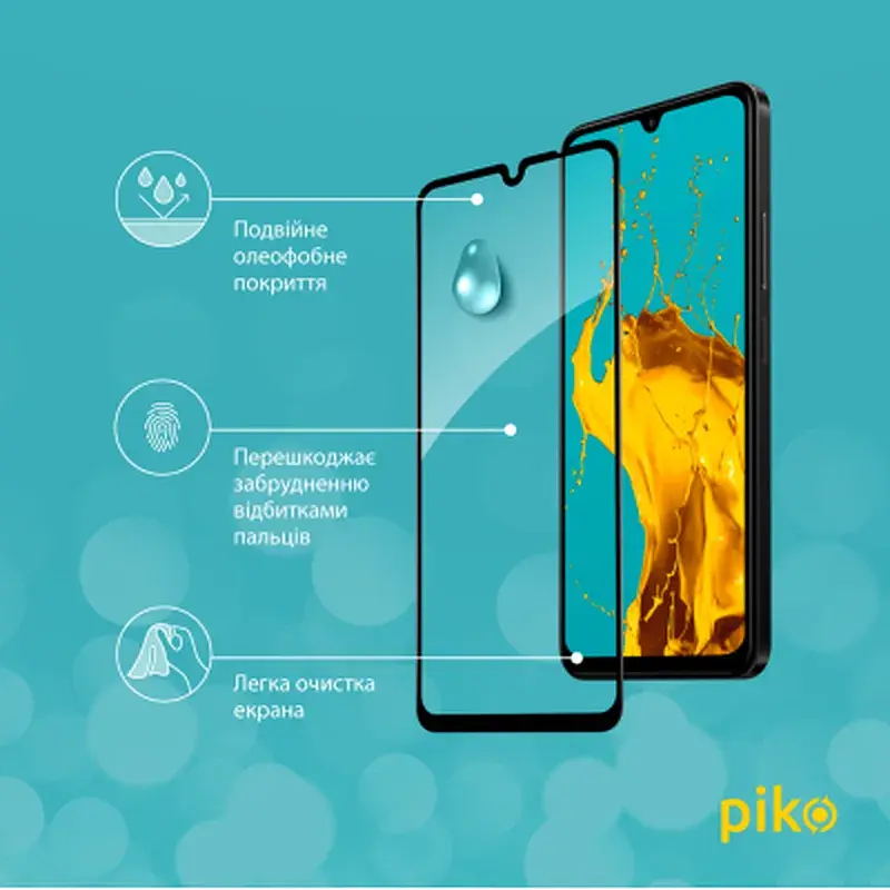 Скло захисне Piko Full Glue Xiaomi Redmi 14C Black (1283126598616) - фото 4