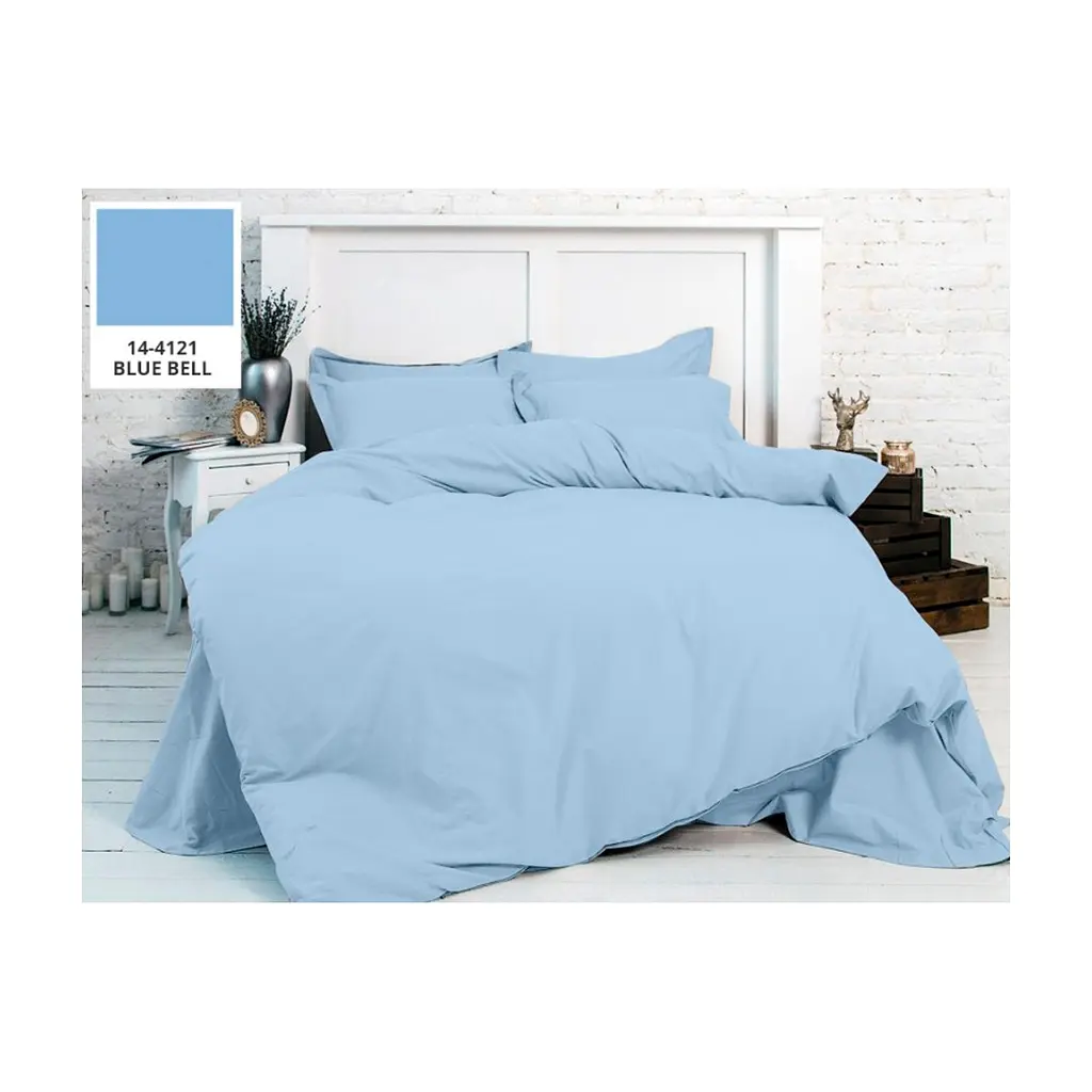 Постільна білизна MirSon Бязь Premium Blanco 143х210х2 (2200000950697)