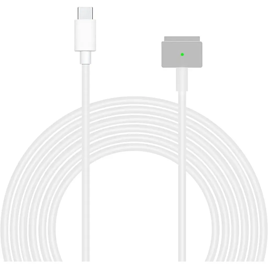 Кабель DK 170 см (45w-87w) Type-C / USB-C на MagSafe 2 для Apple MacBook white - фото 2