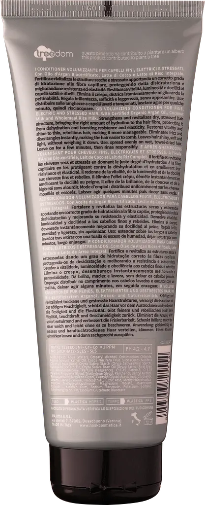 Кондиціонер для об'єму тонкого та ослабленого волосся Nook EXTRA VOLUME 250 мл - фото 2