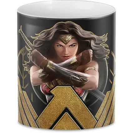 Кружка GeekLand Чудо-Женщина Wonder Woman АРТ WW.02.022 330 мл белая - фото 3