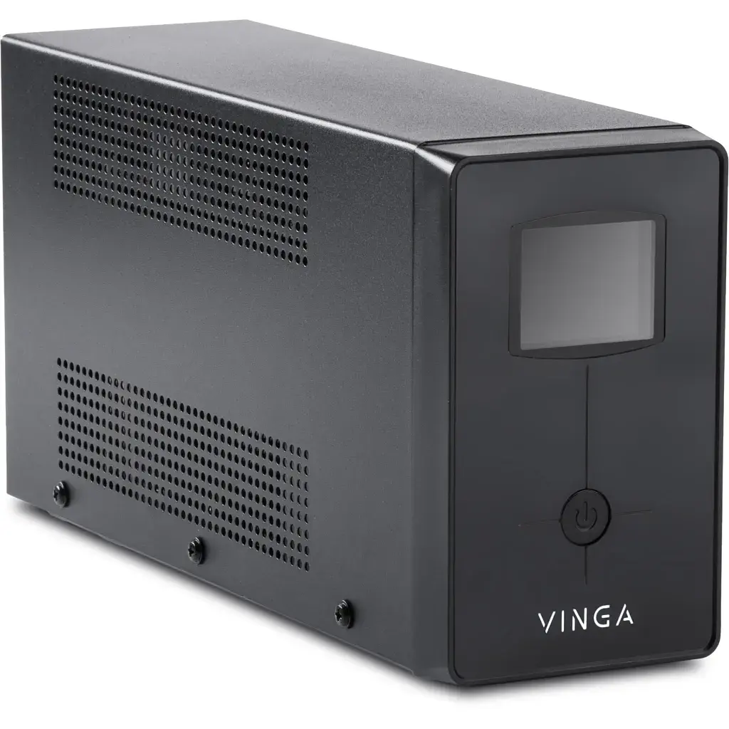 Пристрій безперебійного живлення Vinga LCD 800VA metal case (VPC-800M) - фото 7