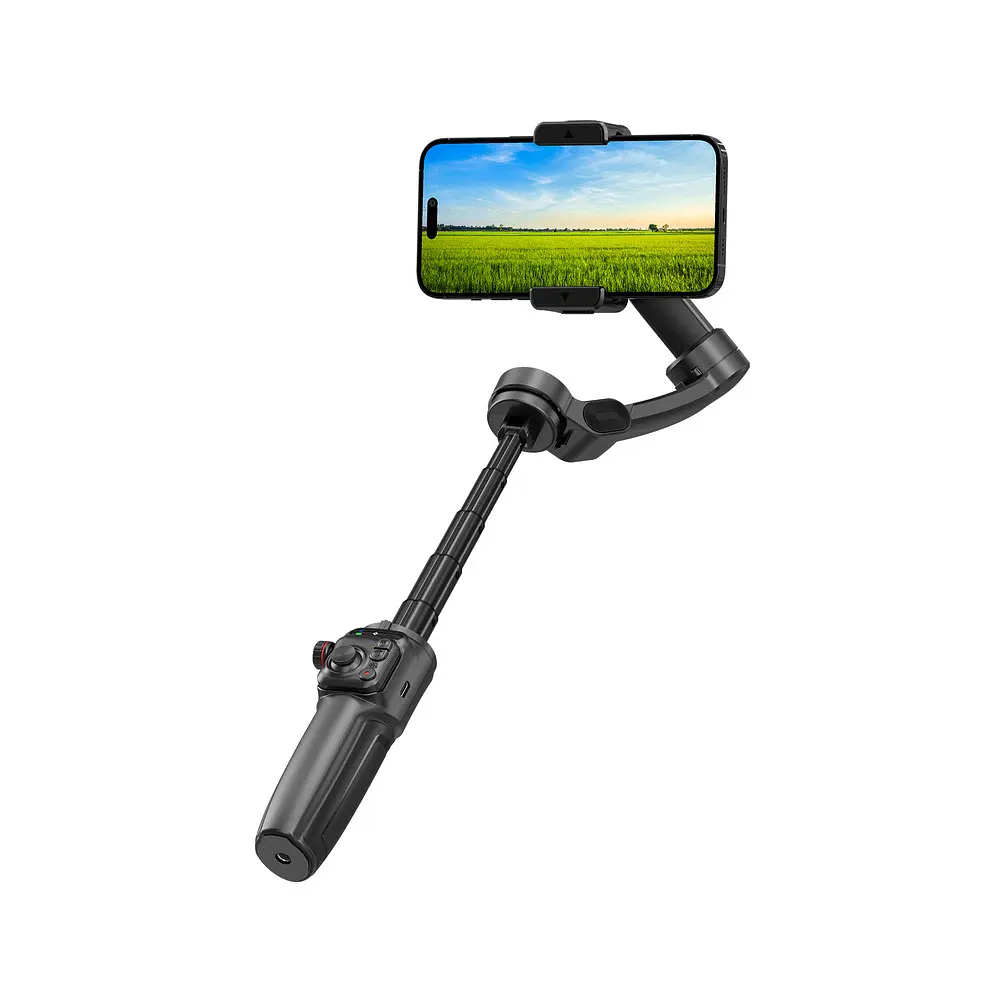 Триосьовий стабілізатор WIWU AI Smart Checking Gimbal PRO Wi-SE016 Чорний