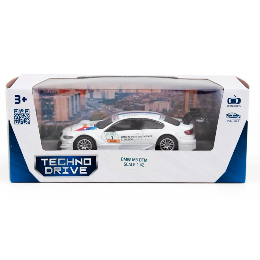 Автомодель - BMW M3 DTM (білий) - фото 3
