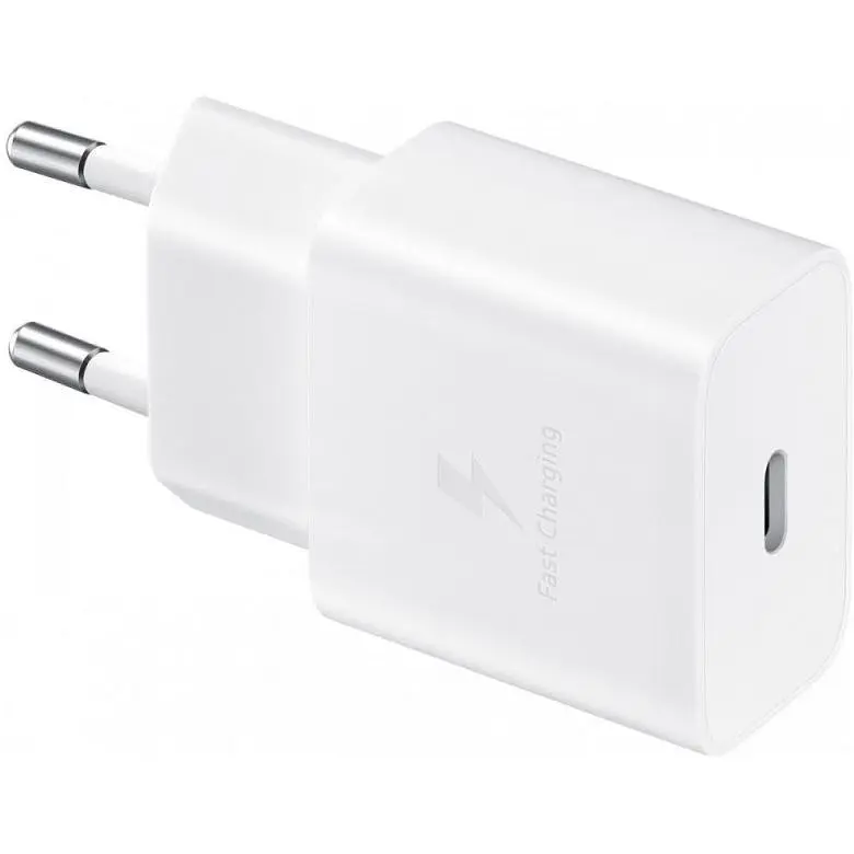 Зарядний пристрій Samsung 15W Power Adapter Type-C White (EP-T1510XW) - фото 2