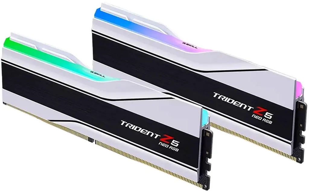 Модуль пам'яті G.Skill DDR5 32GB (2x16) Trident Z5 Neo RGB White 6400MHz AMD EXPO (F5-6400J3239G16GX2-TZ5NRW) - фото 3