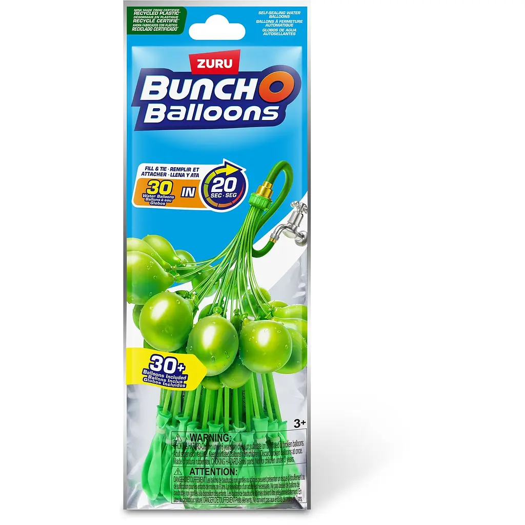 Ігровий набір Bunch O Balloons Водні кульки 30 шт. в асортименті (56323UQ1) - фото 7