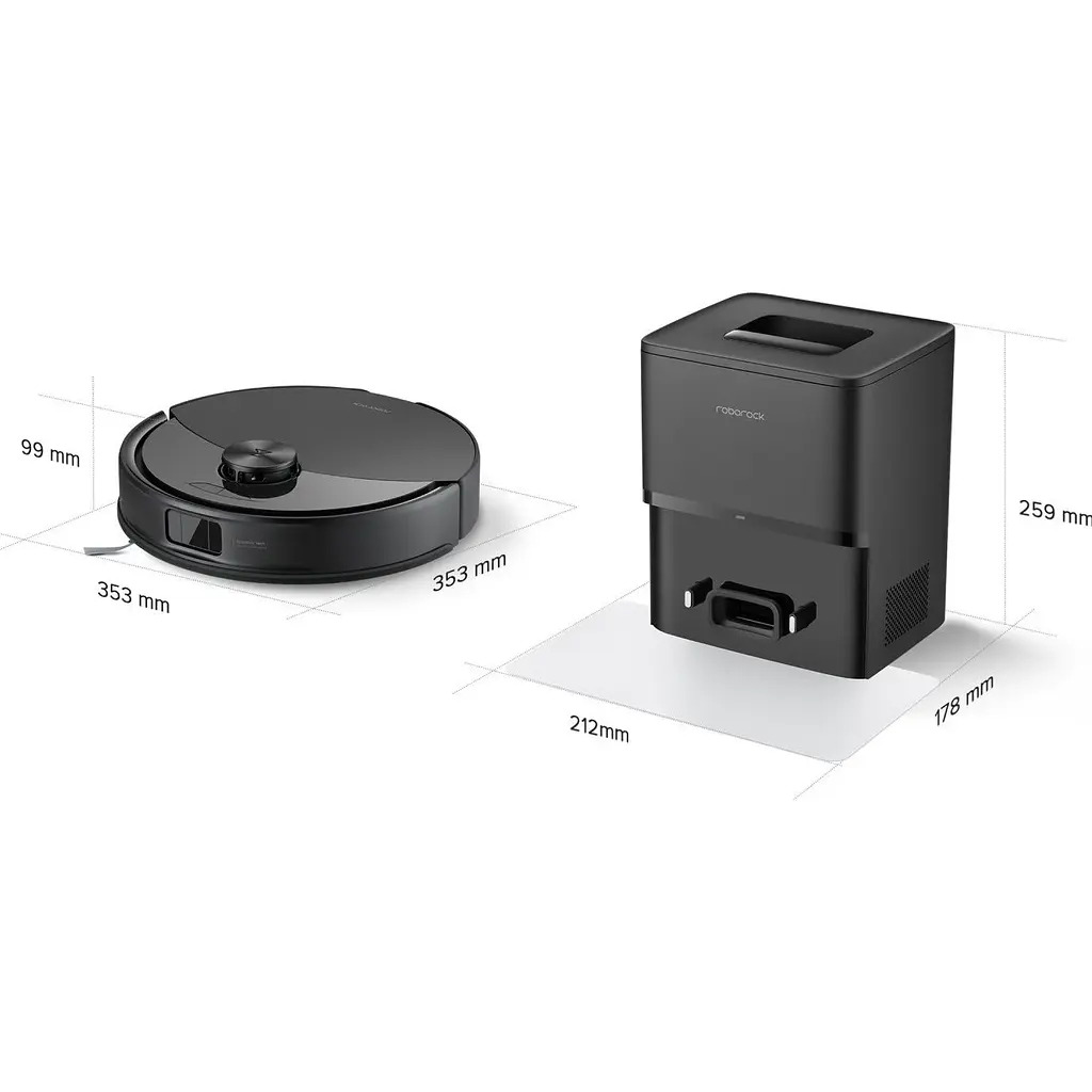 Робот-пилосос Roborock Q10 VF+ Black [139250] - фото 12
