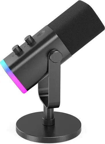 Мікрофон AM8, Black, USB / 3,5 мм jack / XLR Fifine teh0028146 - фото 6