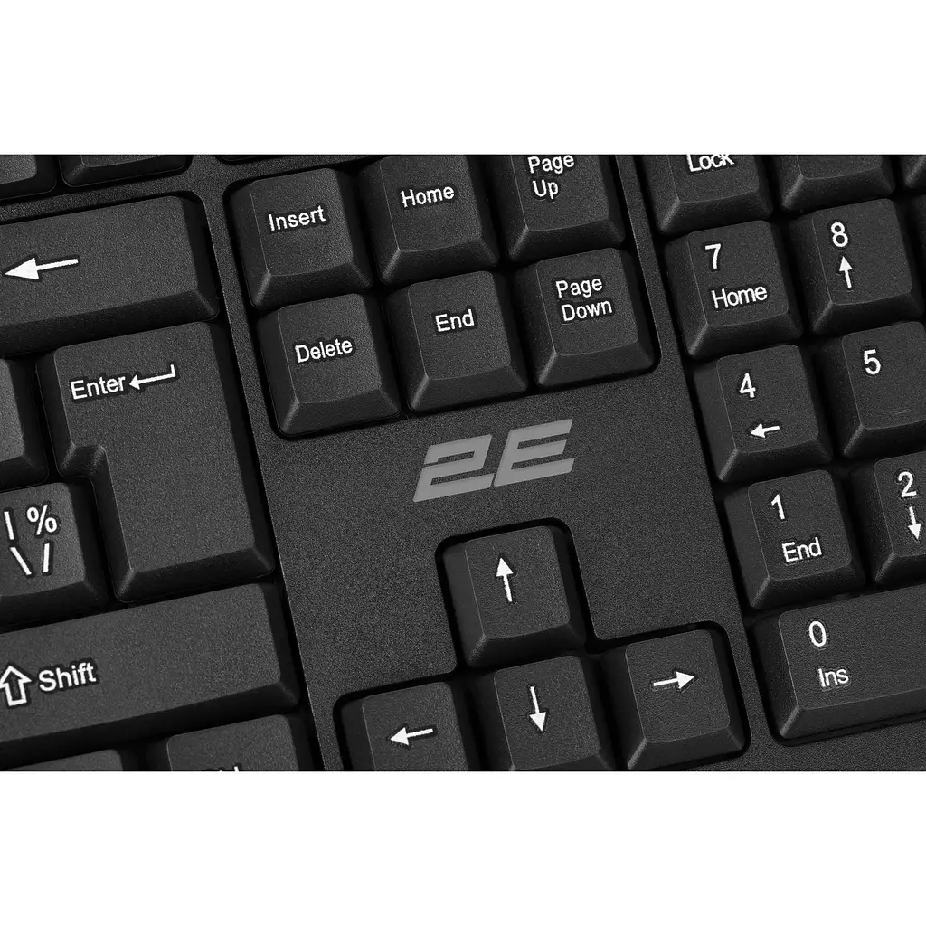 Комплект (клавіатура + миша) 2E MK401 USB UA Black (2E-MK401UB_UA) [150974] - фото 6