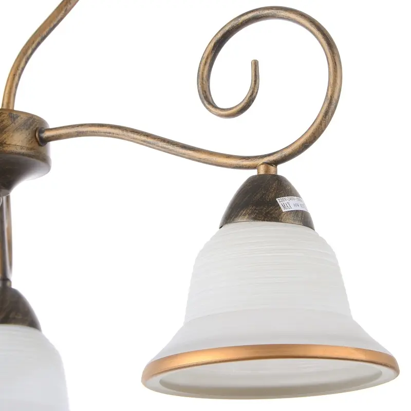 Люстра подвесная Brille E27 60W BR (LK-153S/3) - фото 2