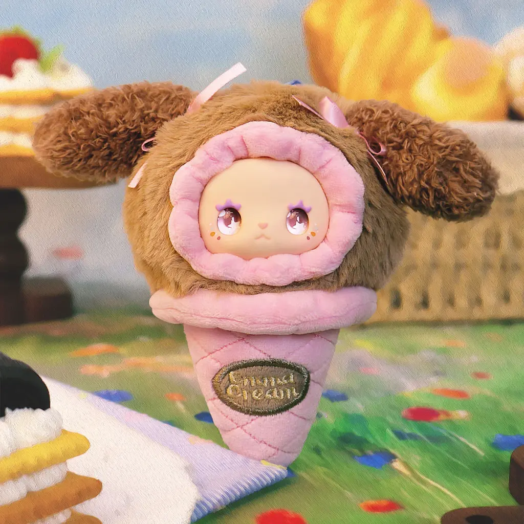 Колекційна м'яка іграшка з кільцем Pop Top Lucky Emma Морозивко серії Scoop Ice Cream - фото 10