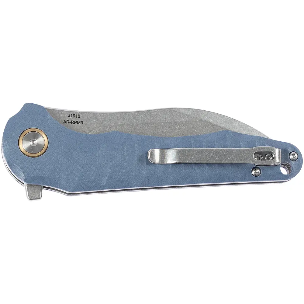 Ніж CJRB Mangrove G10 Gray-blue - фото 4