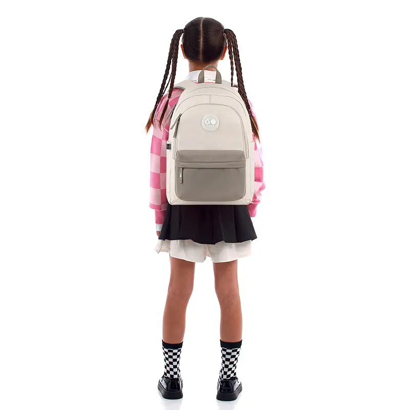 Рюкзак GoPack Education Teens 141L бежевый, коричневый Бежевый (GO26-141L-1) - фото 14