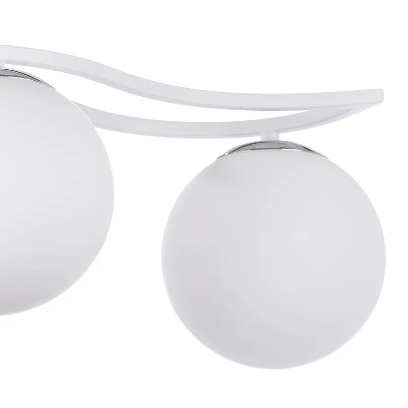 Люстра Brille потолочная молекула в спальню E27 60W WH (BL-318S/4) - фото 3