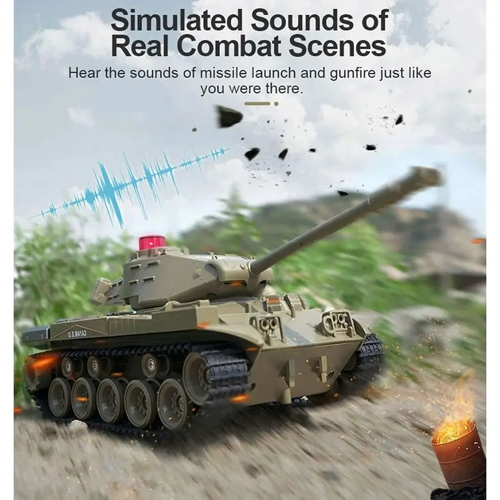 Радиоуправляемый танк 2.4 ГГц - фото 5