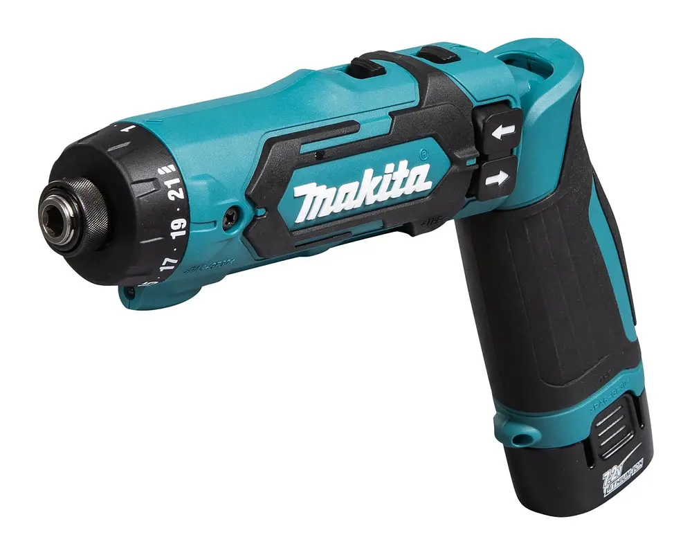 Викрутка акумуляторна Makita DF012DSE (5.6 Нм, 1/4", 7.2 В) - фото 6