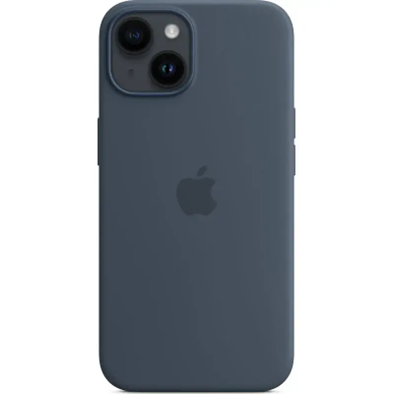 Чохол до мобільного телефона Apple iPhone 14 Plus Silicone Case with MagSafe - Storm Blue,Model A2911 (MPT53ZE/A) - фото 2