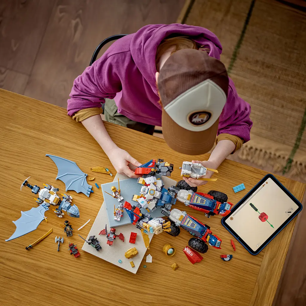 Конструктор LEGO Ninjago Ультраобъединительный робот Зейна 1187 деталей (71834) - фото 14