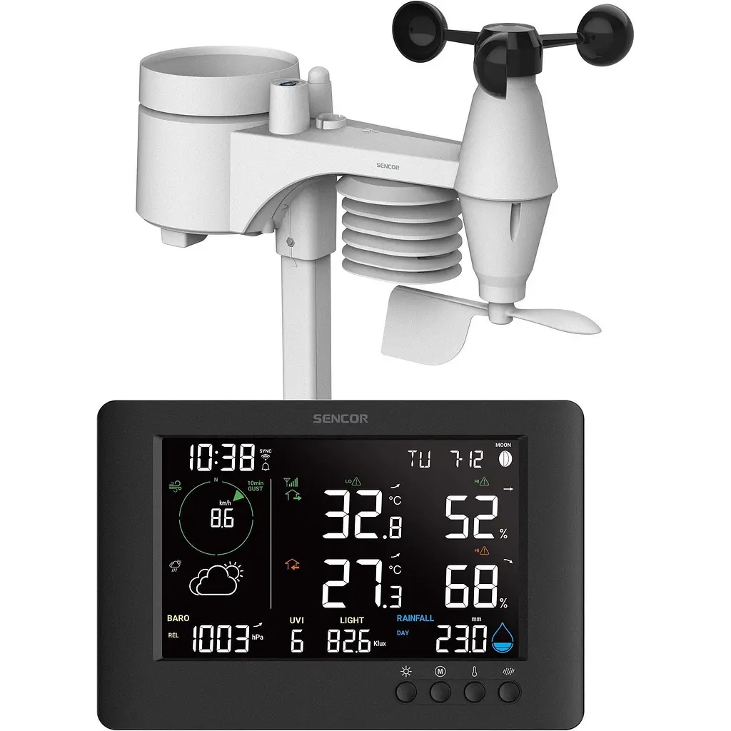 Умная метеостанция Sencor SWS 10500 WIFI [150864] - фото 3