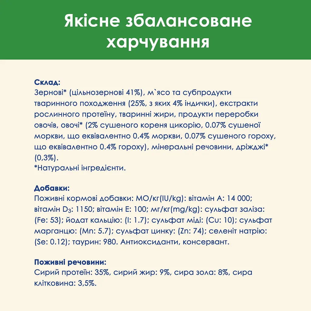 Сухой корм для стерилизованных котов Cat Chow Sterilised с индейкой 1.5 кг - фото 12