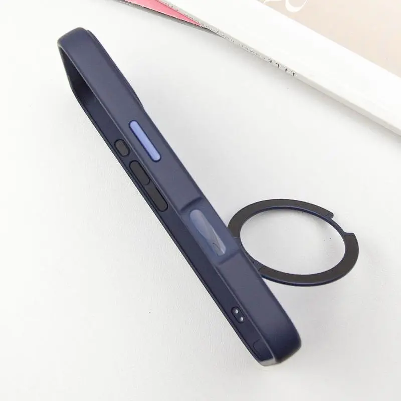 Чохол Ummi Colorful with MagSafe HQ Ring для Apple iPhone 16 (6.1) Dark Blue - фото 4
